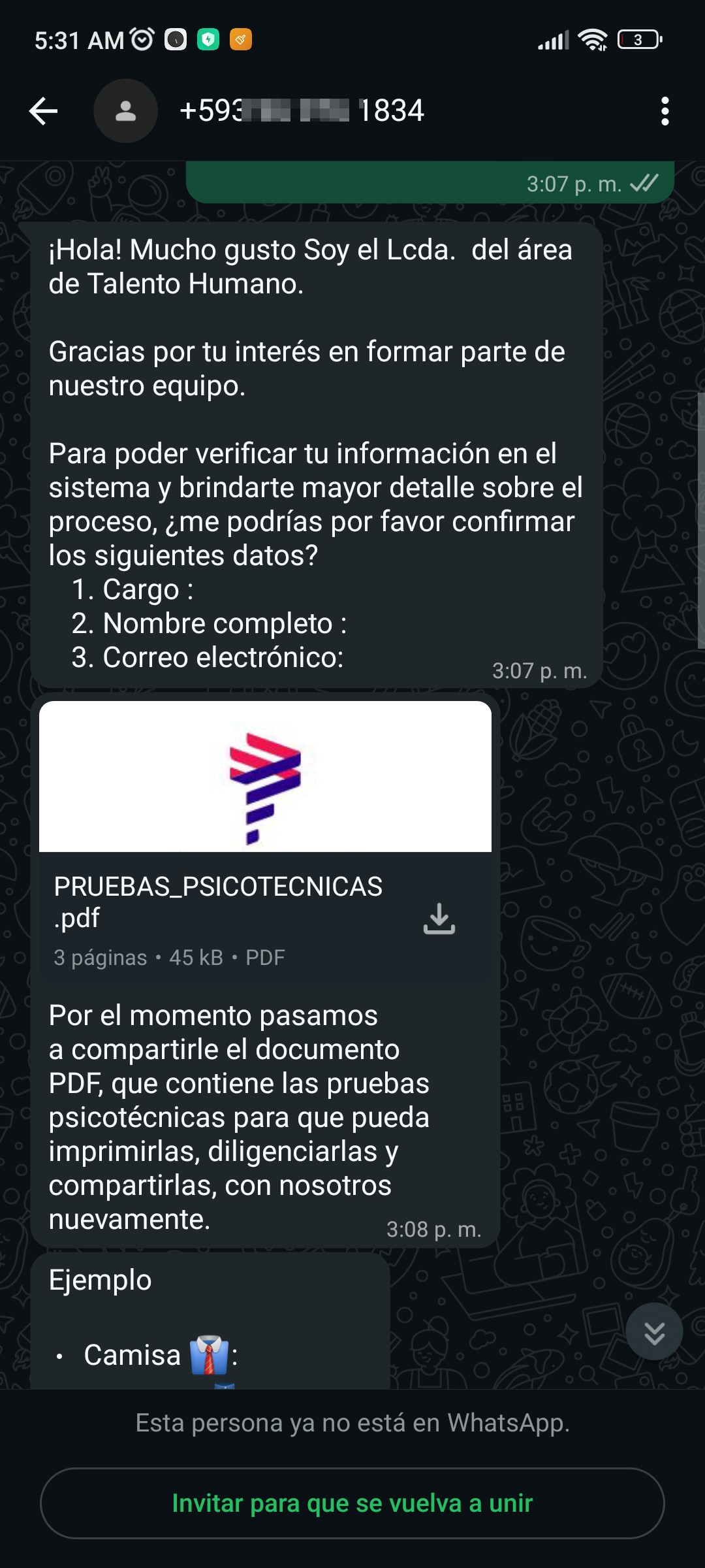 Latam Airlines scam