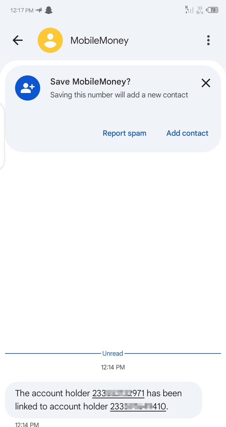 Track and arrest that person and don't let them hack my mobile money account please