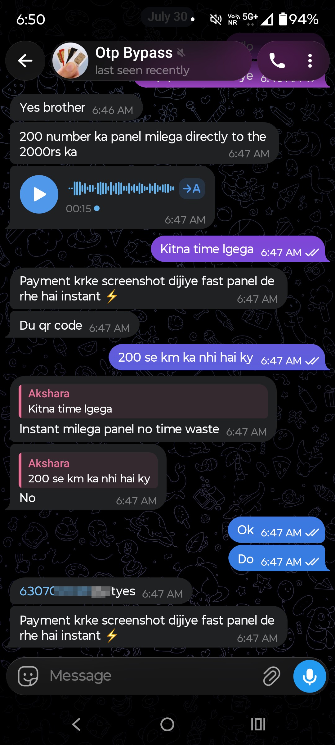 telegram otp pannel fraud - image 4