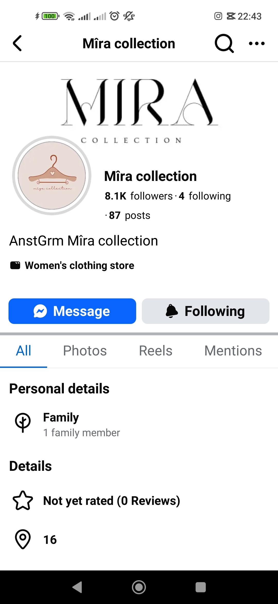 Beware of the thief and fraudster Mira Collection