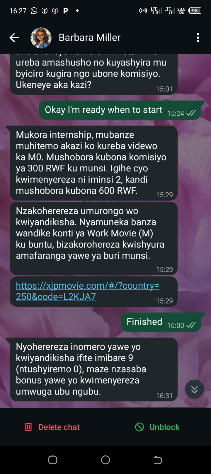 Be aware and away of these scammers 
