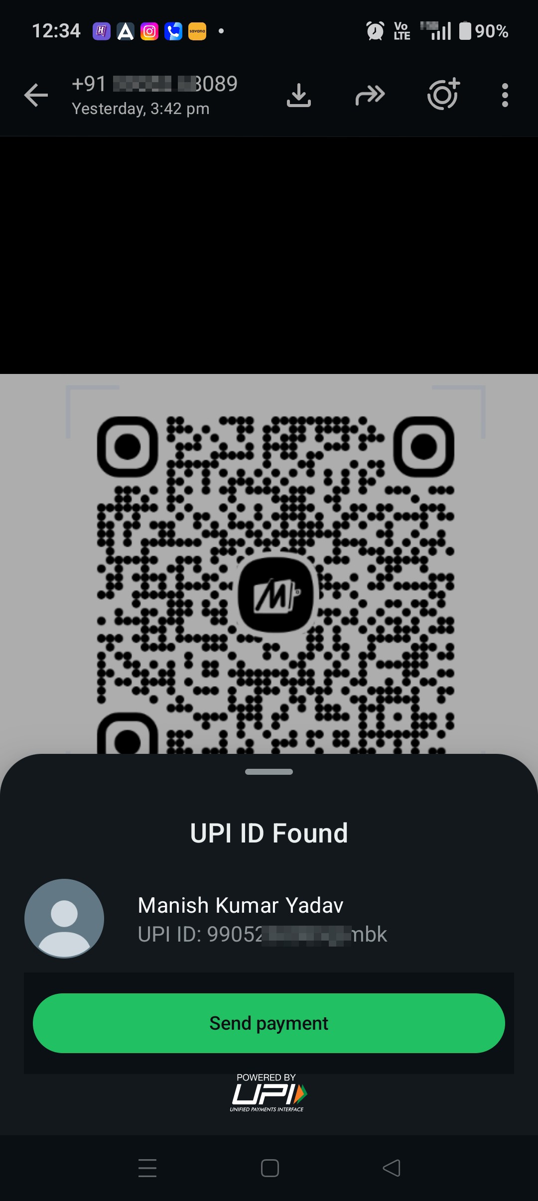Facing fraud, scammer, hacker .. 