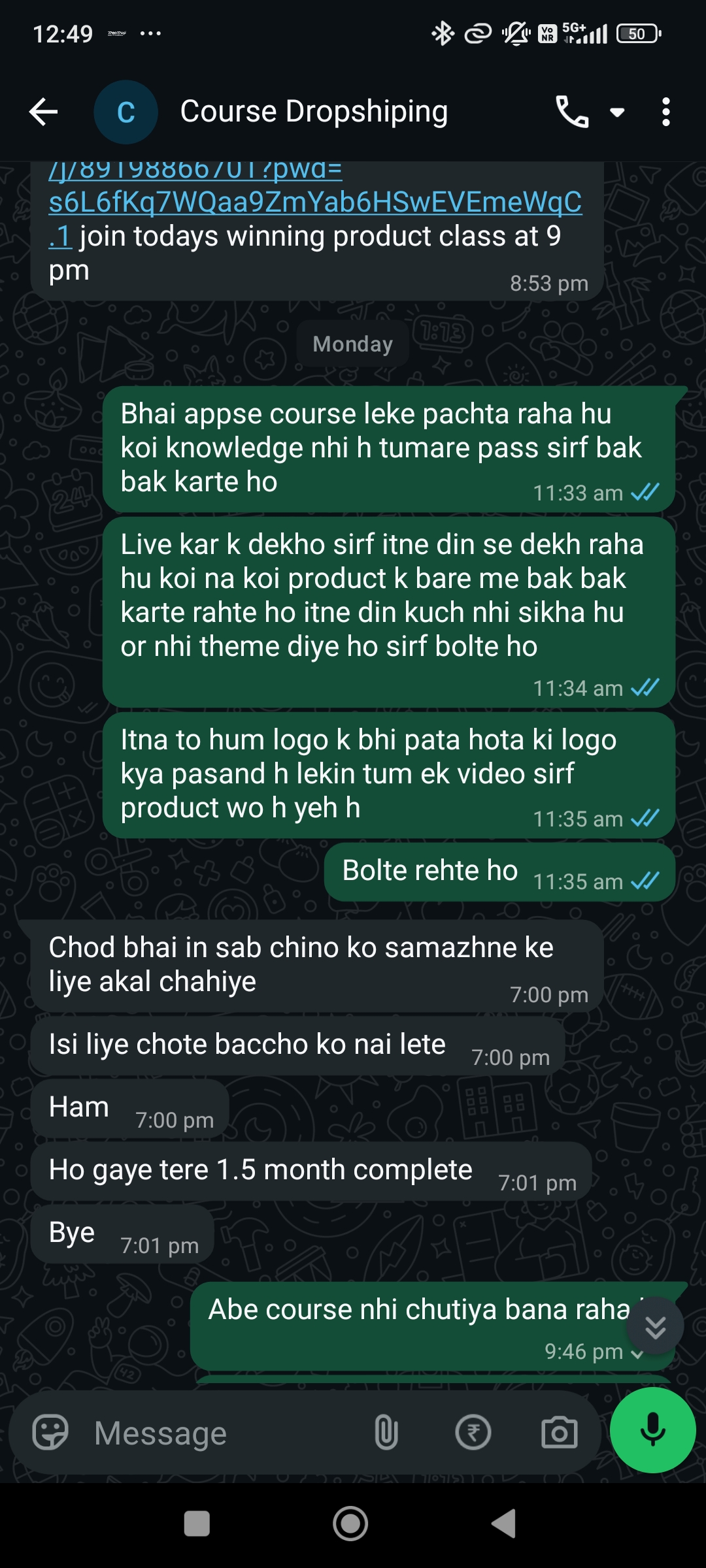 dropship scammer 
