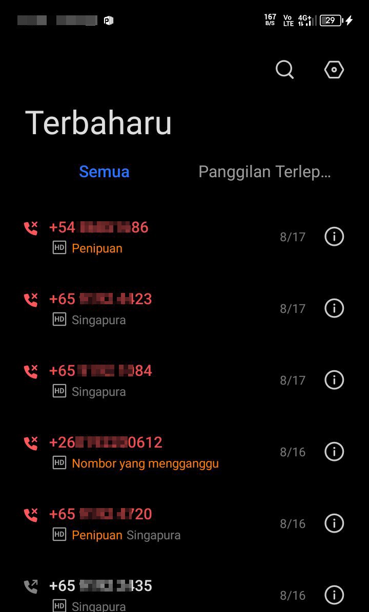 number not recognized