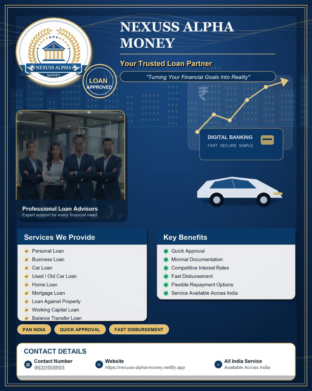 fraud loan financial institution