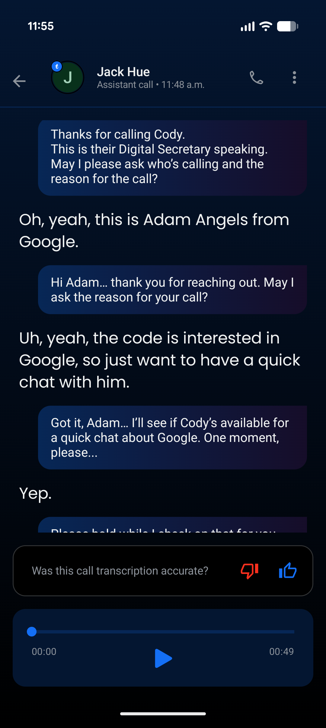 Google scam?
