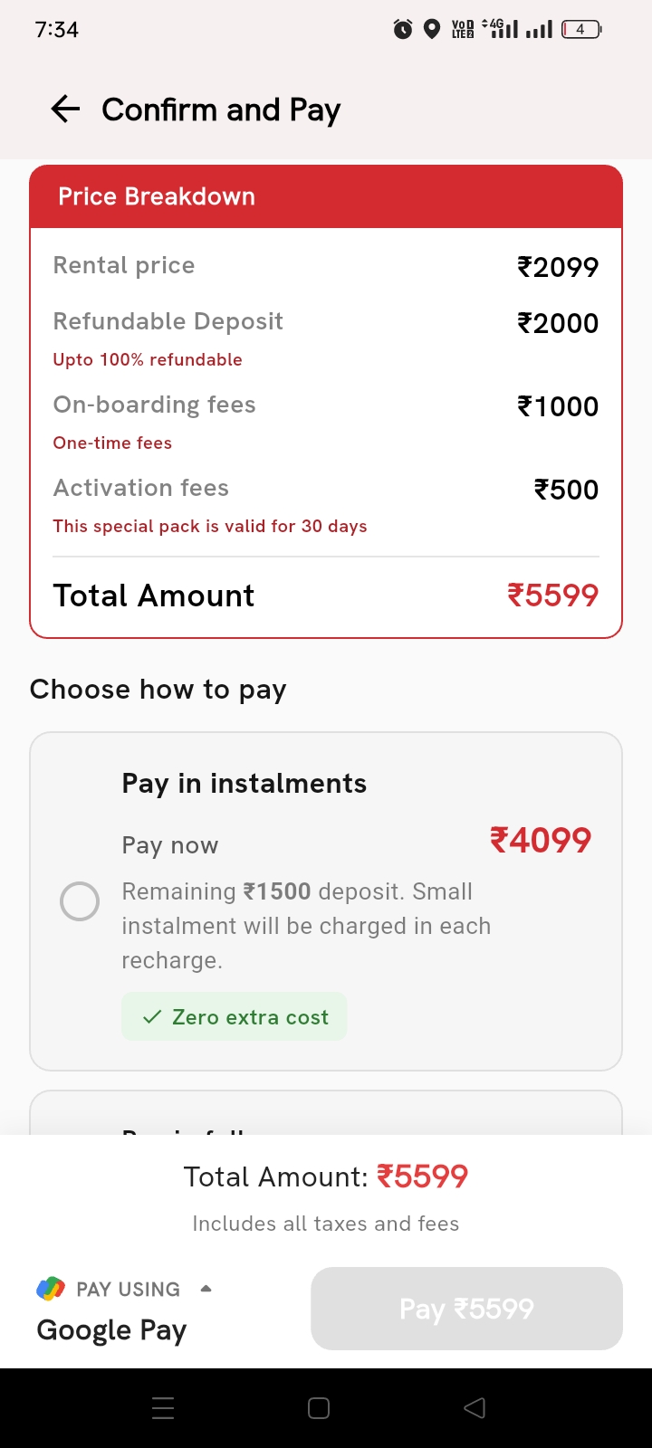 bounce rental scam - image 2