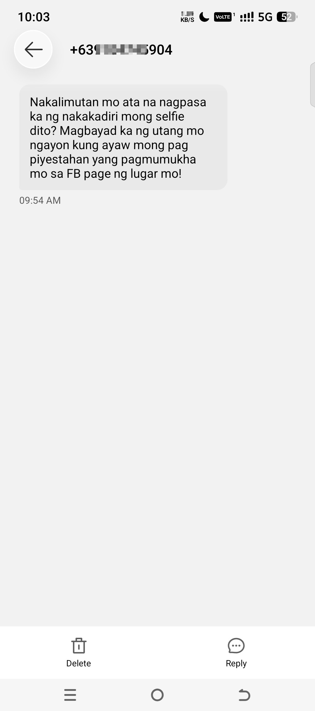 credit cash scammer