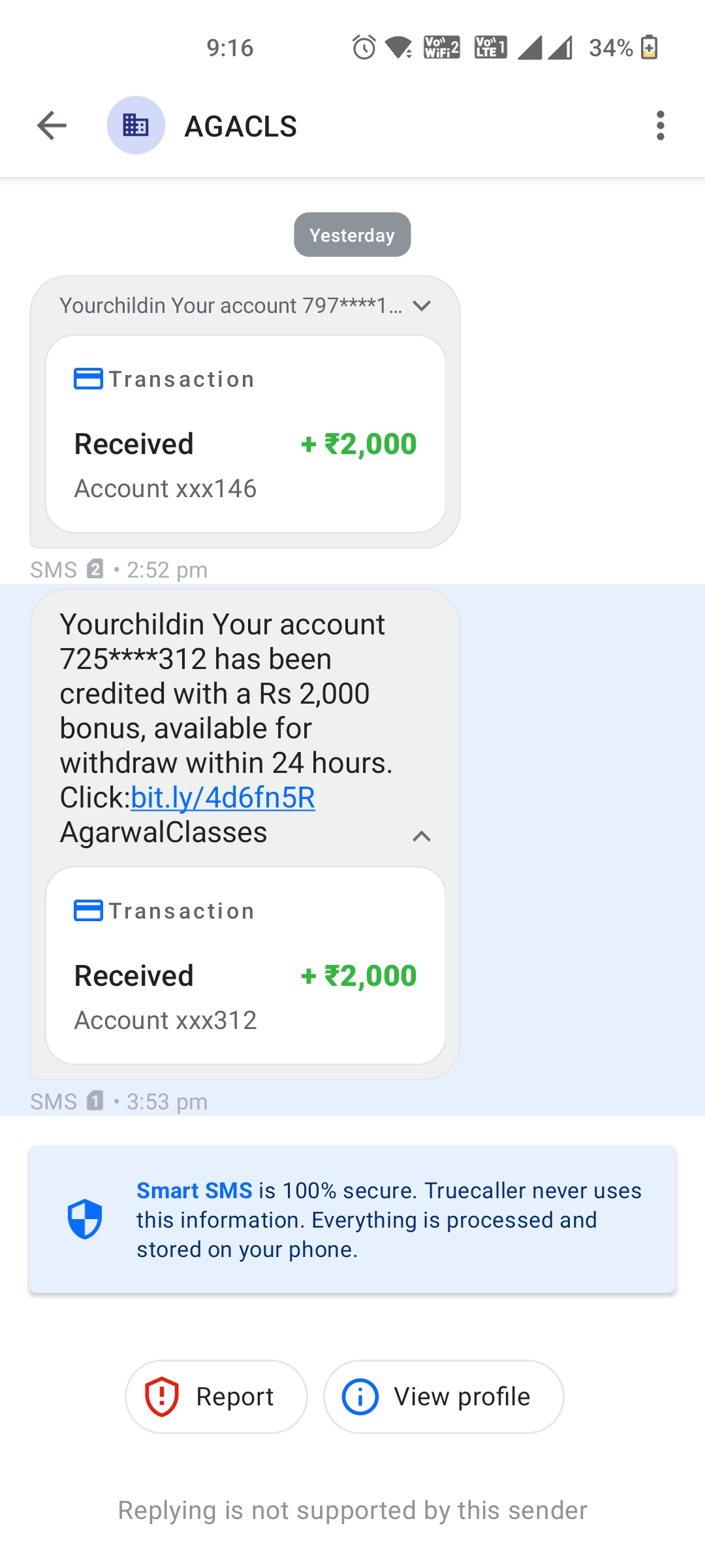 What a scam😅