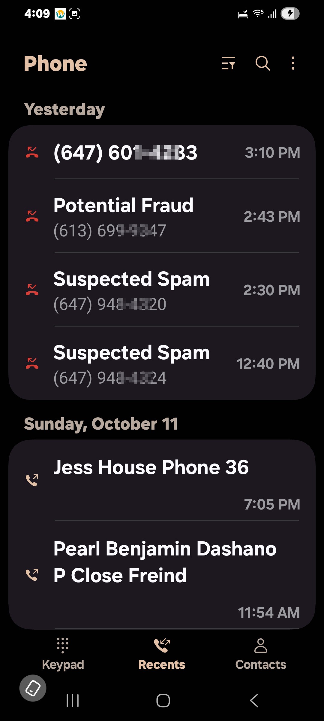 call poeple  no stop call  call 