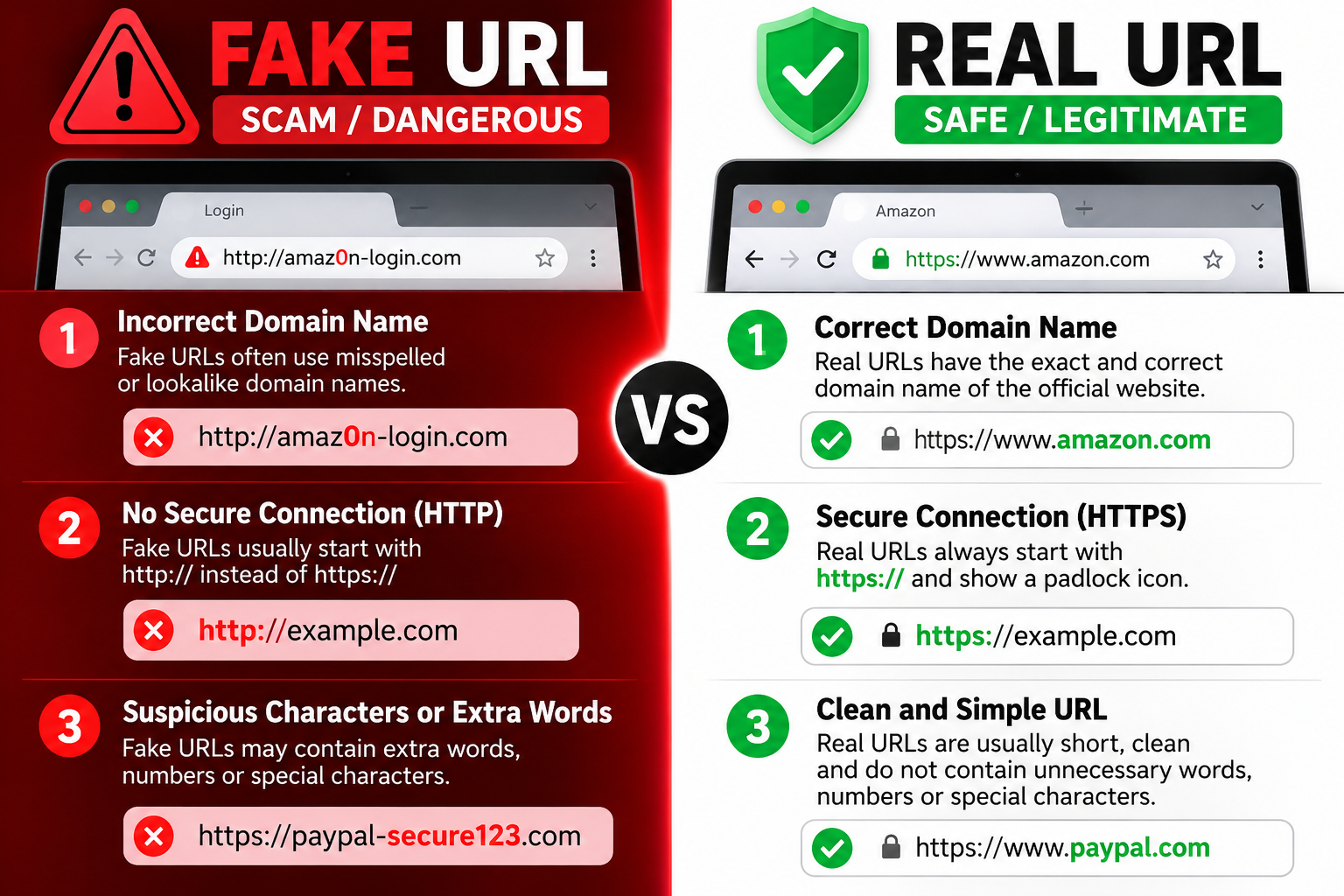 Digital Security Advisory: Deconstructing Fake URLs & Phishing Defense