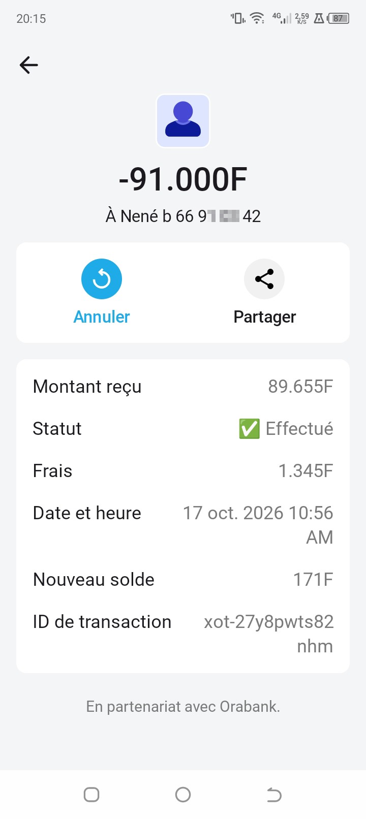 scam from a Burkina Faso number - image 2