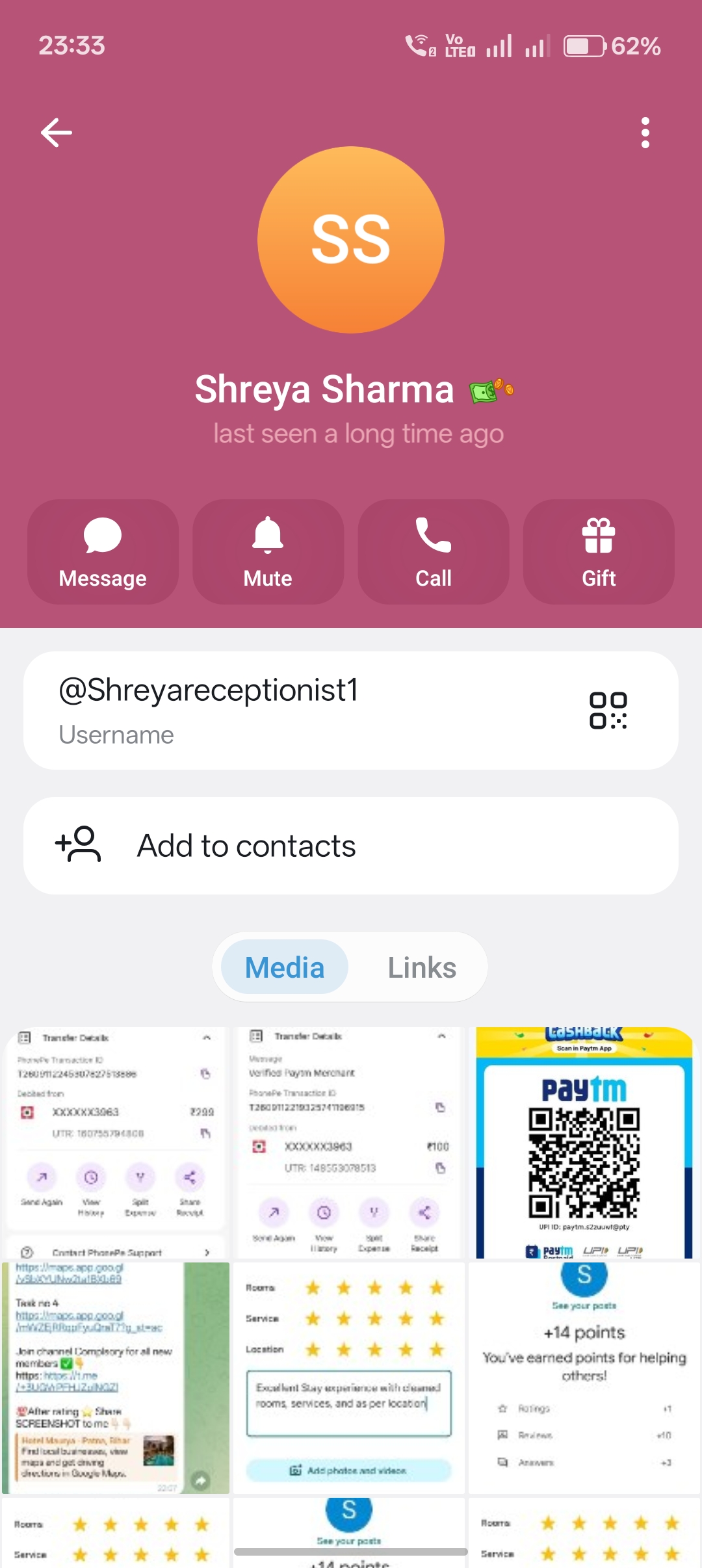 Fraud on the name of online task on facebook 
