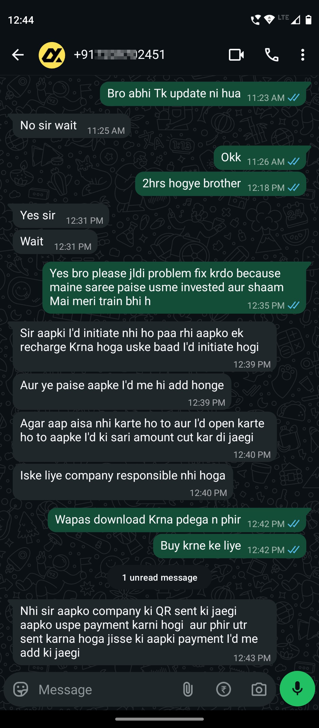 SCAM call h bhai trade ka  - image 4