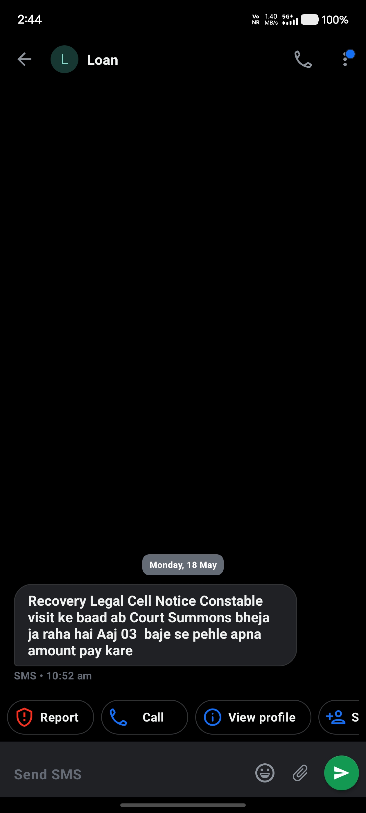 LOAN SCAM 