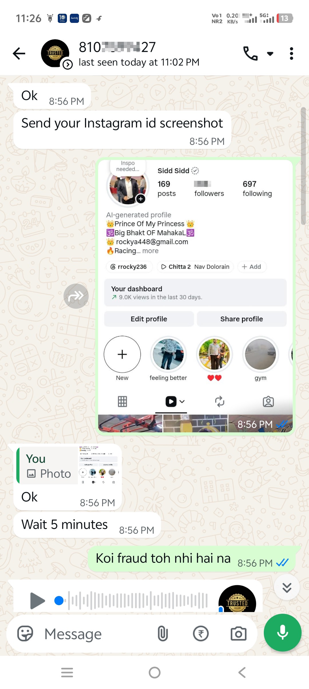 This is a fraud, yeah 81075 99427 - image 2