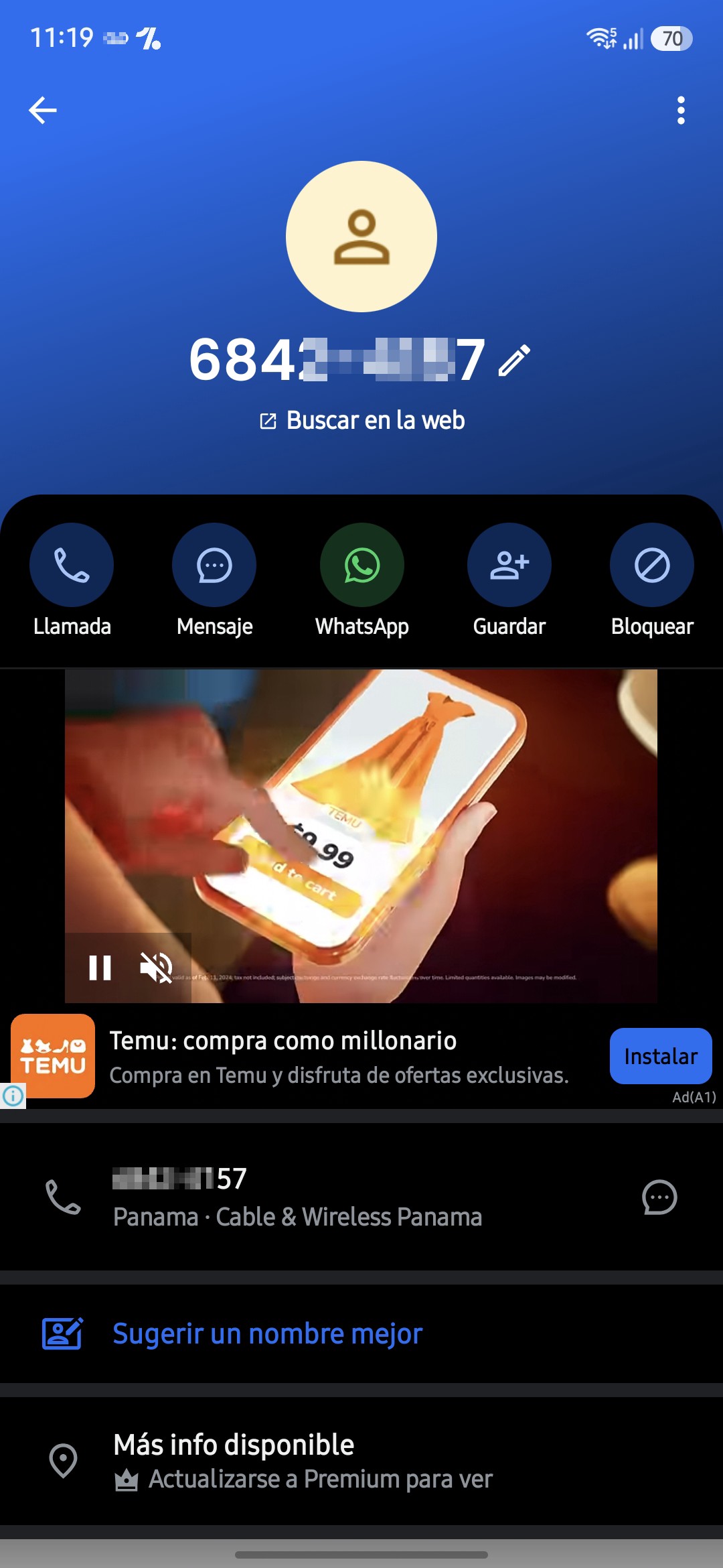 mobile scam