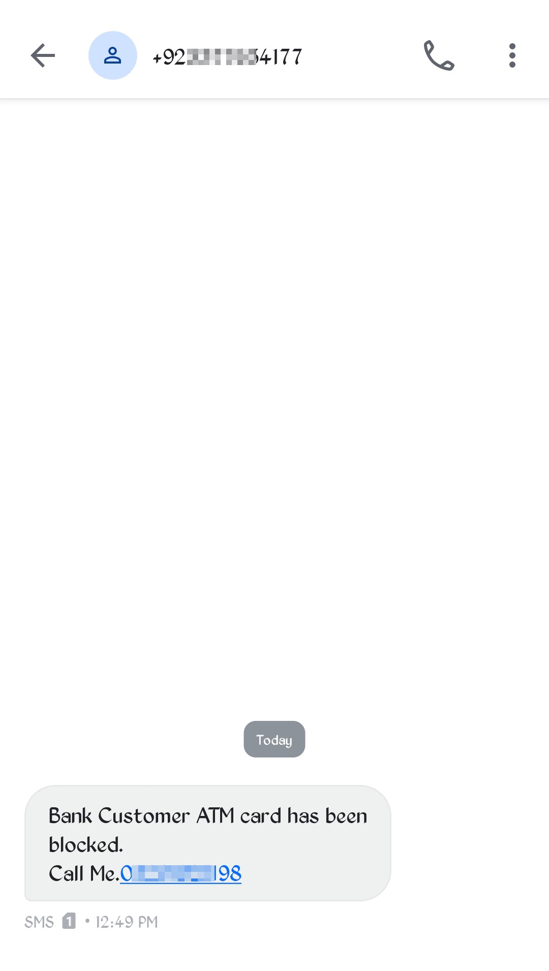 New Scam Alert