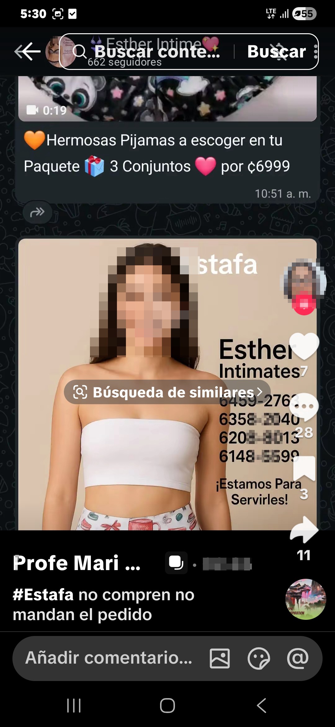 estafadores 