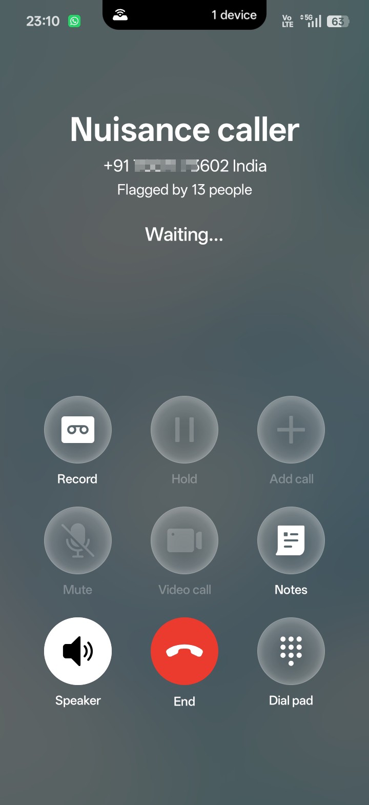 scam or fraudulent call show mu number what I do pls tell me