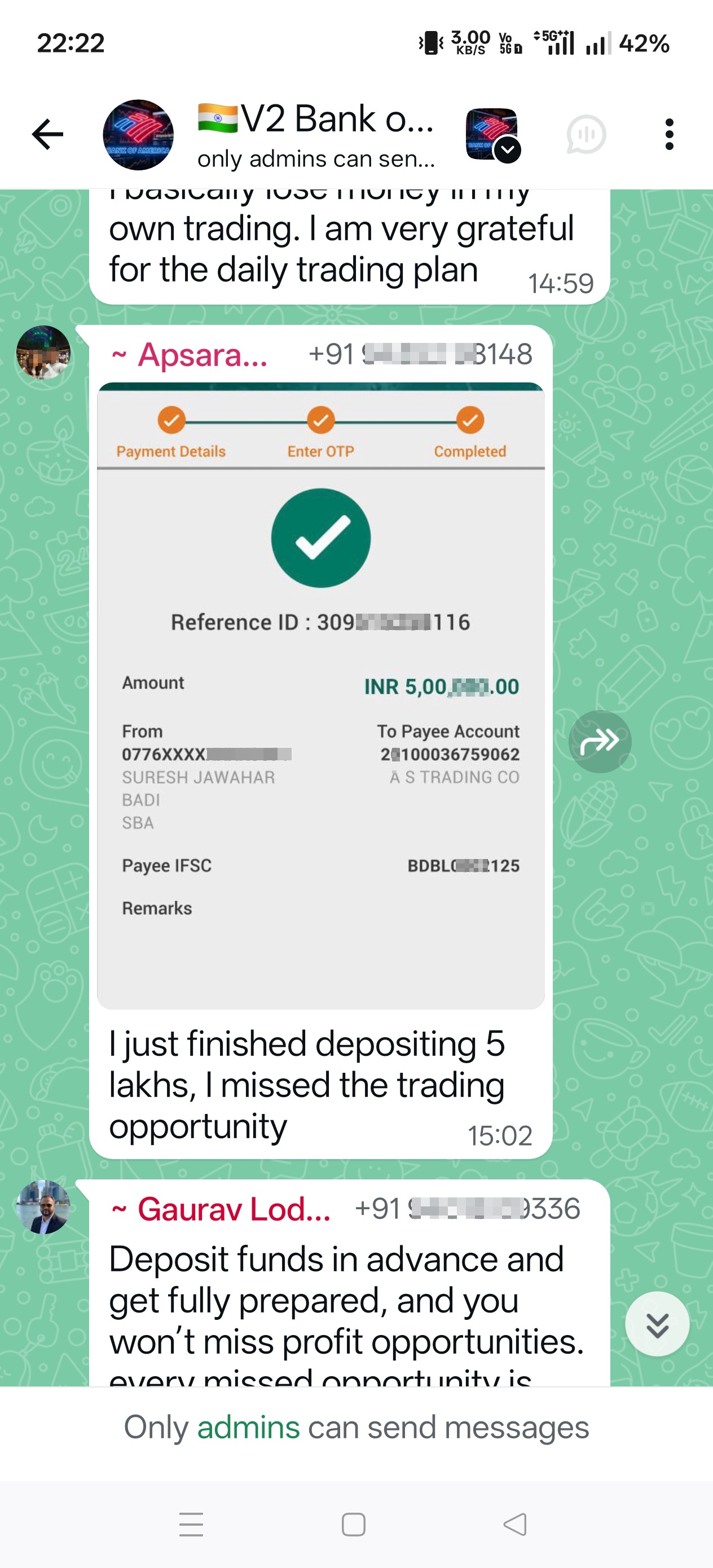 Share market Scam from whatsapp group  - image 6