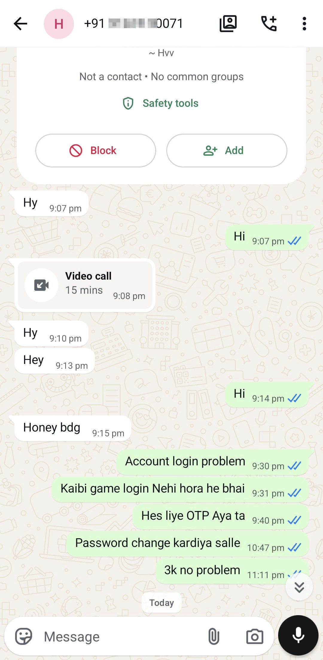 Complaint Regarding Scam Activities on WhatsApp, Telegram, and Instagram - image 2