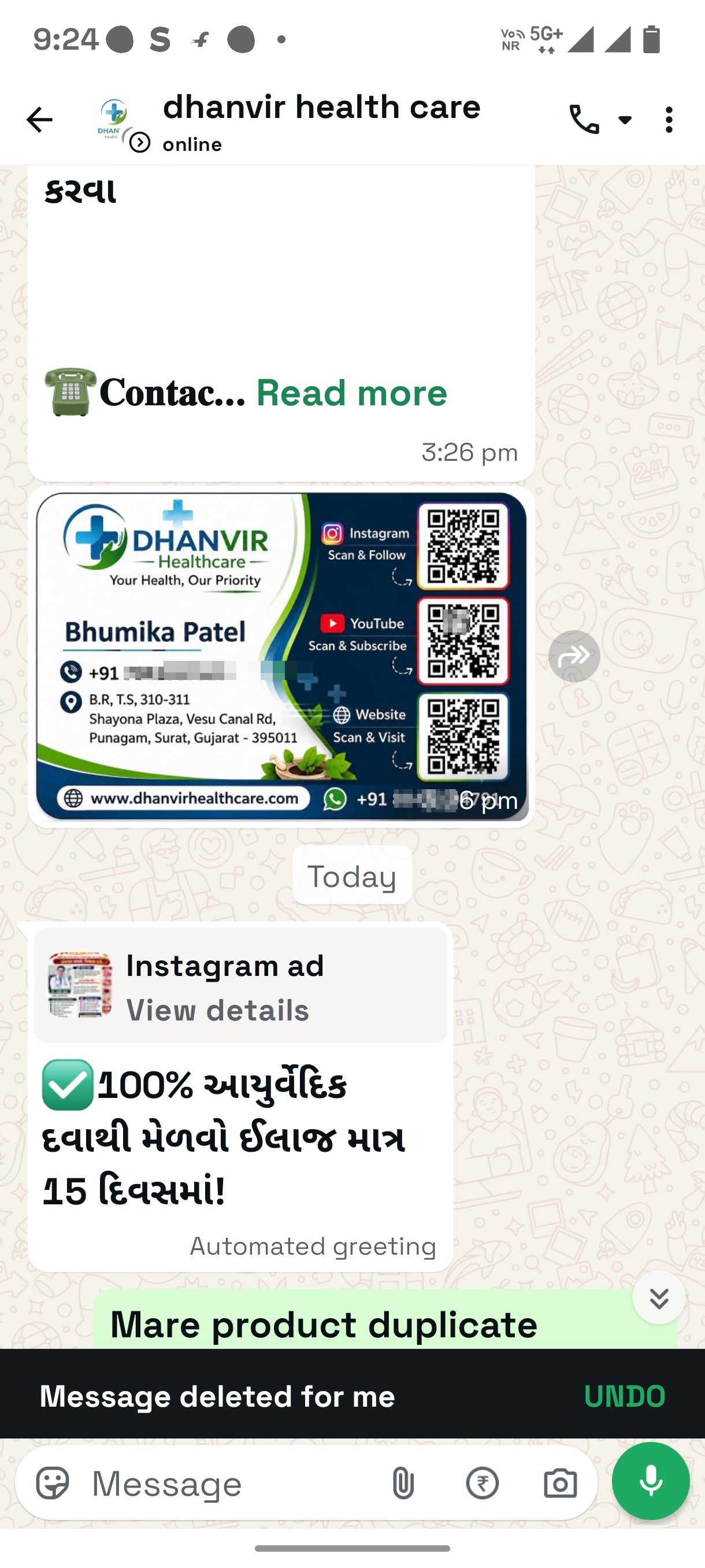 No one should take medicine from Pan AA in Surat, near Dhanvatri. - image 4