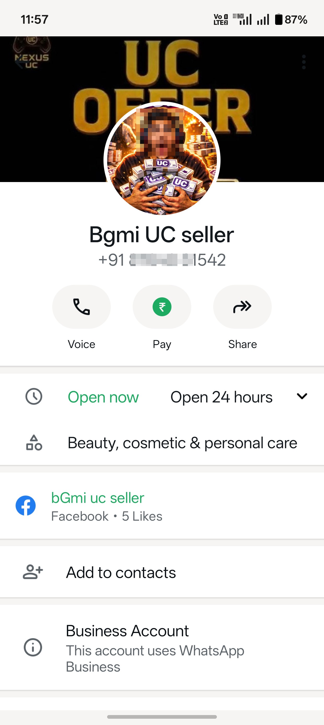 Fraud of ₹250 for BGMI/PUBG UC Purchase - image 5