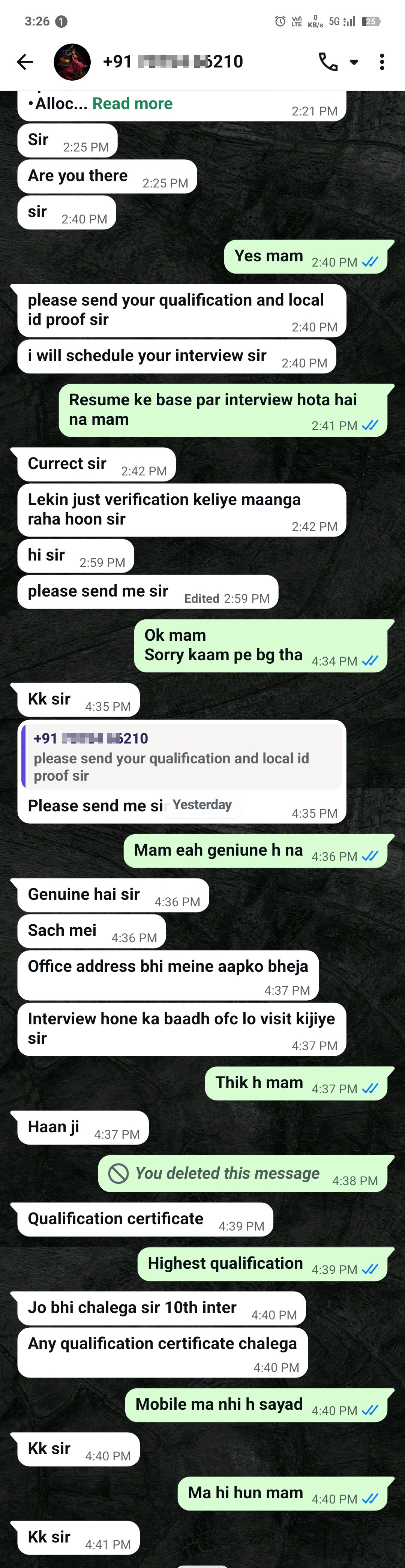JOB FRAUD SCAM  - image 4
