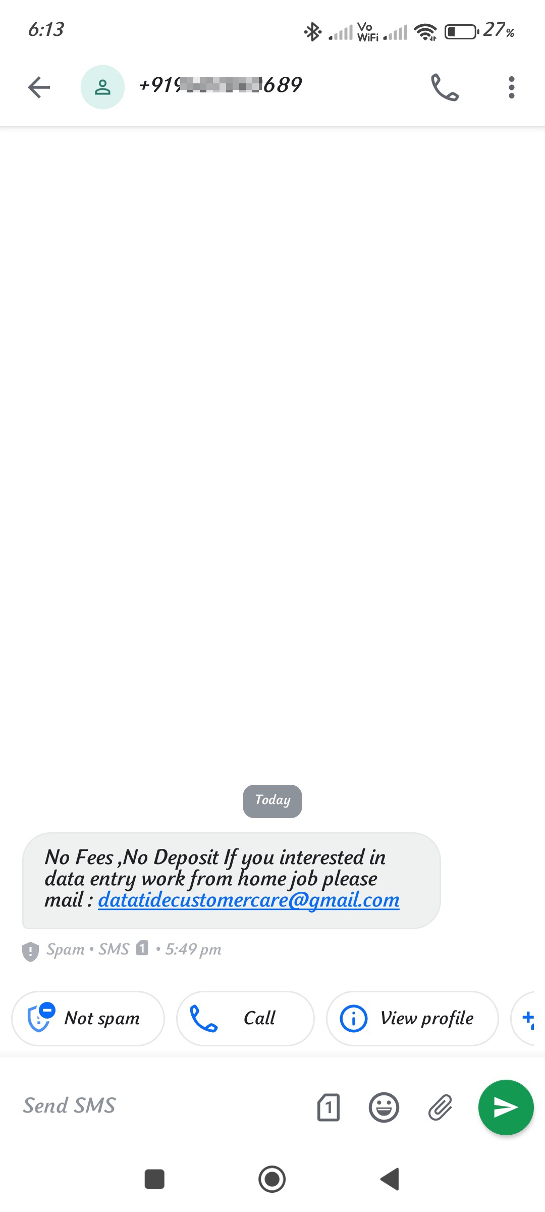Scam or not ???