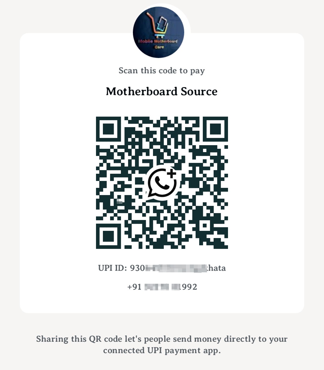 mobile motherboard scam - image 7