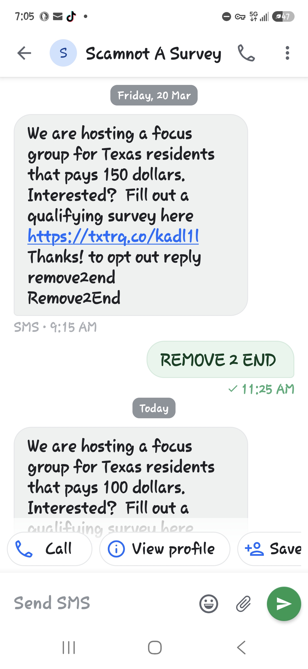 Remove 2 End 