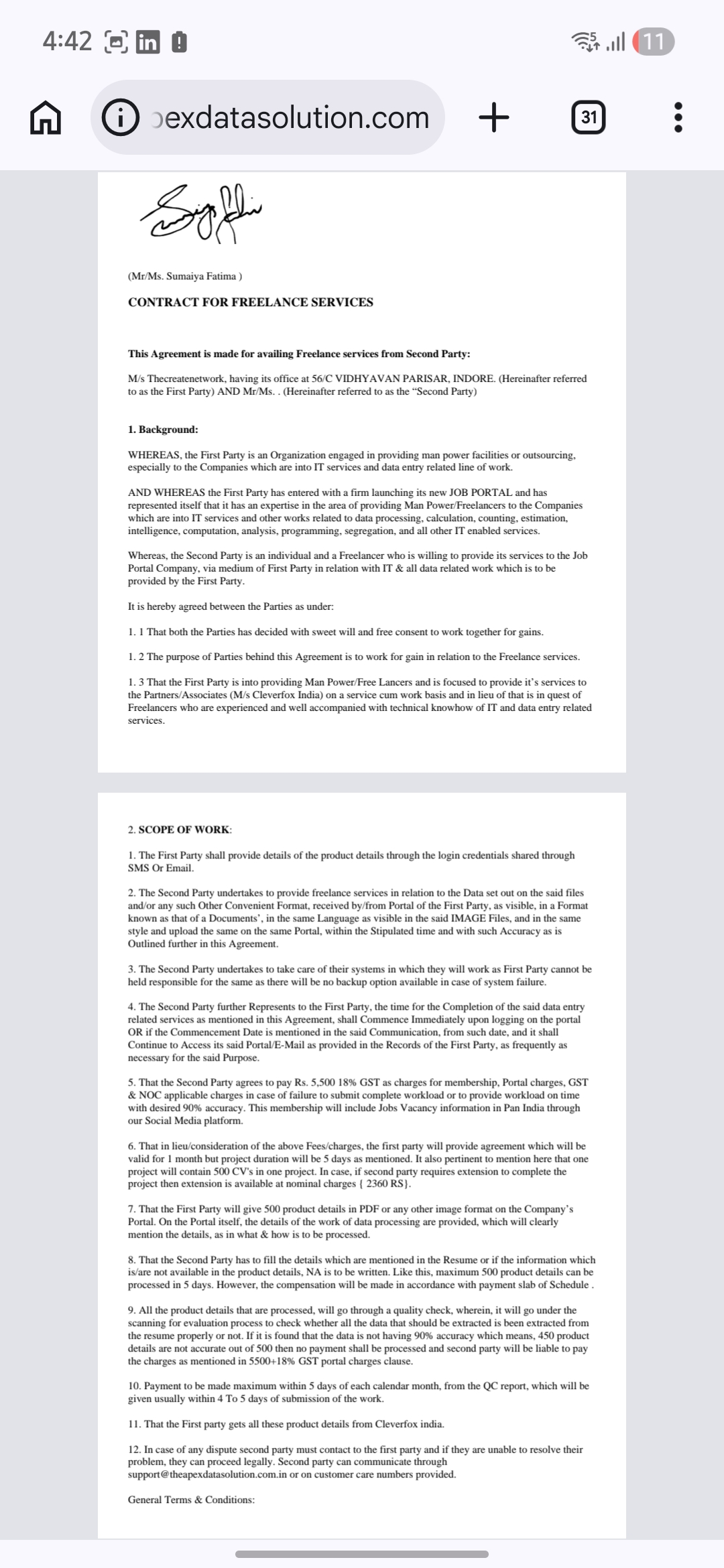 work from home scam - image 2