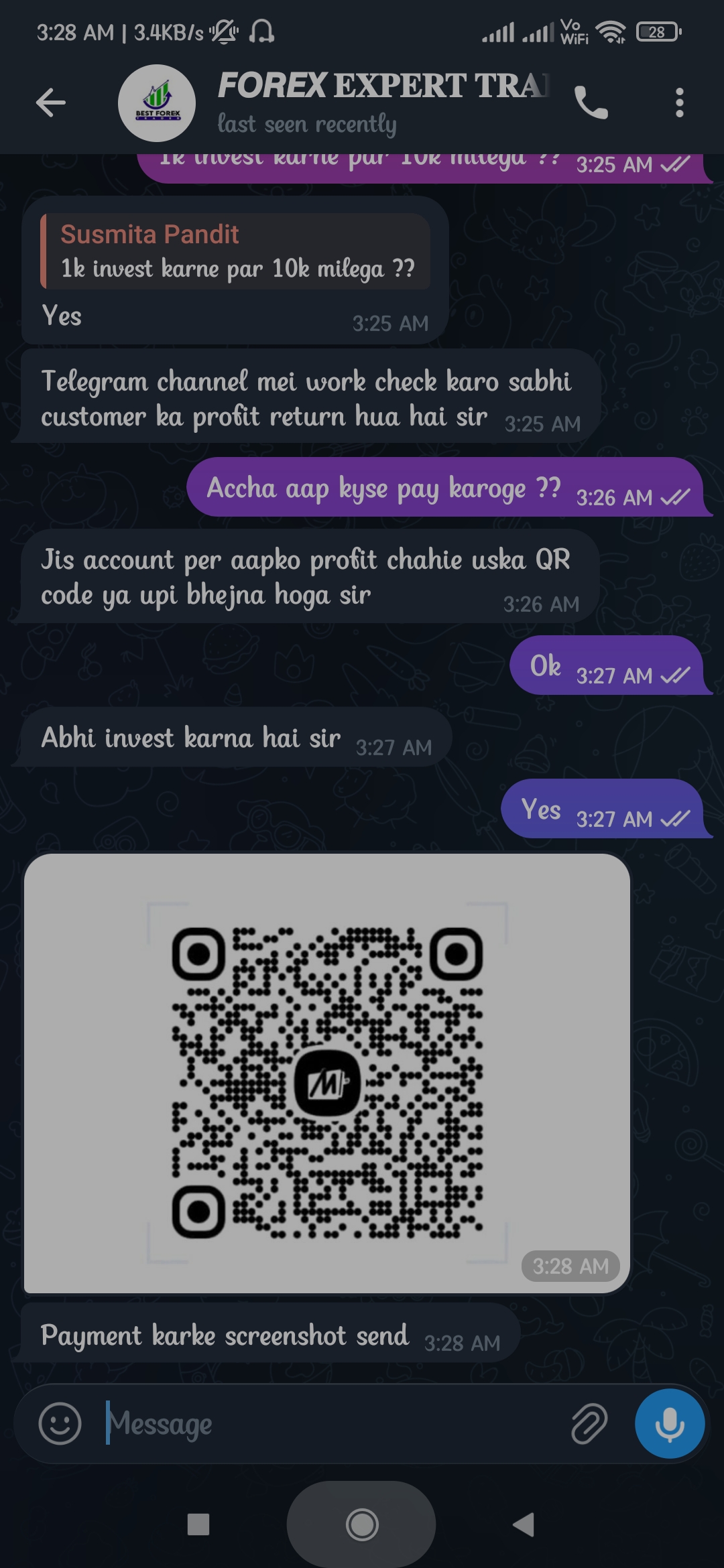 Online trading earning money fraud  - image 4