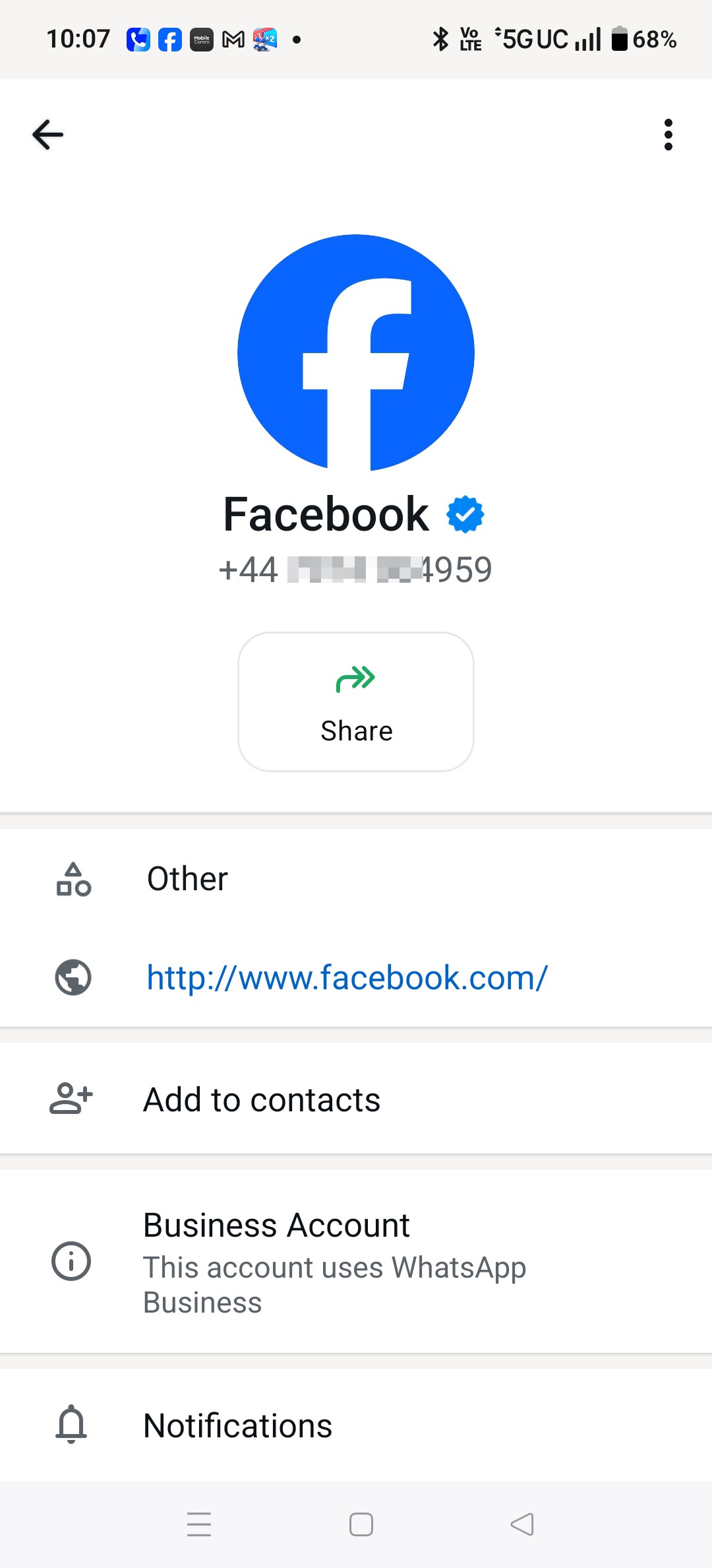 Facebook scam email in mass - image 3