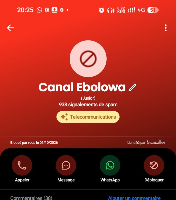abusive scam attempts