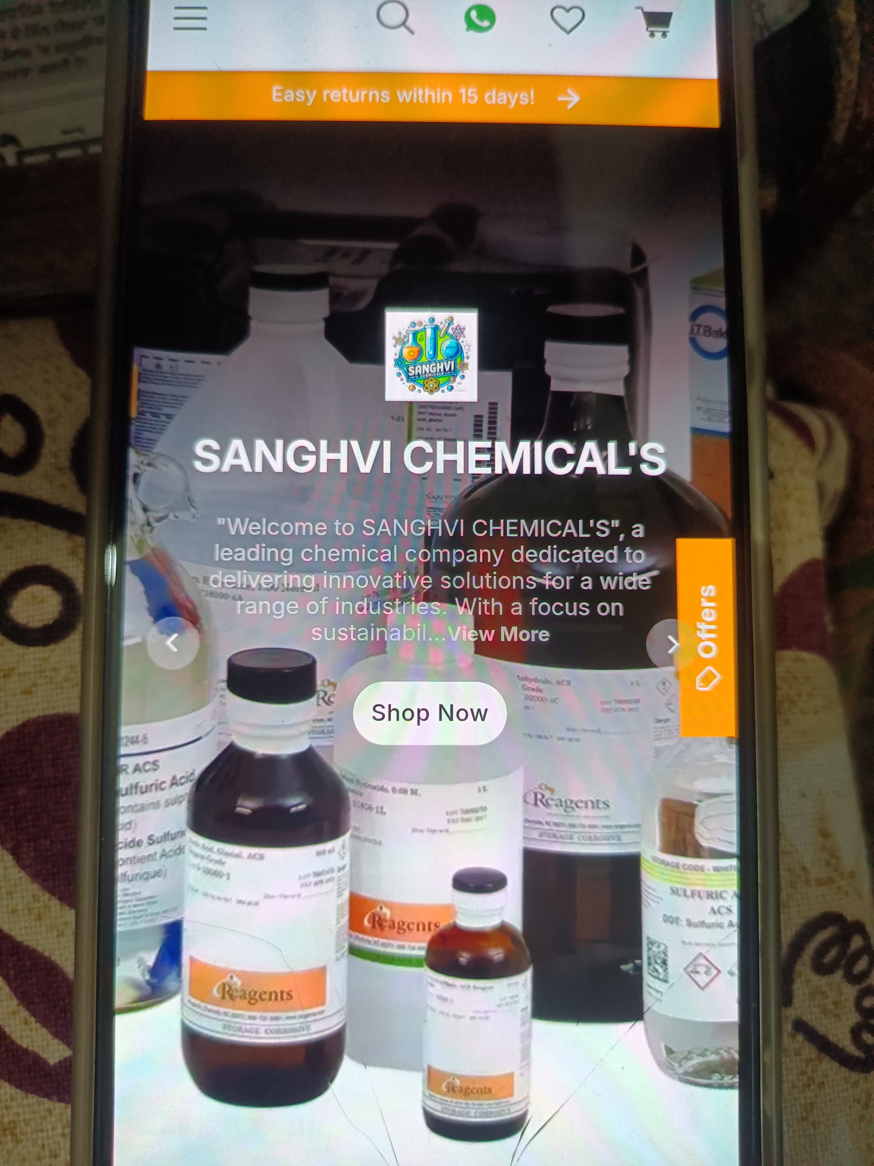 sangvi chemical Jodhpur is fraud 
