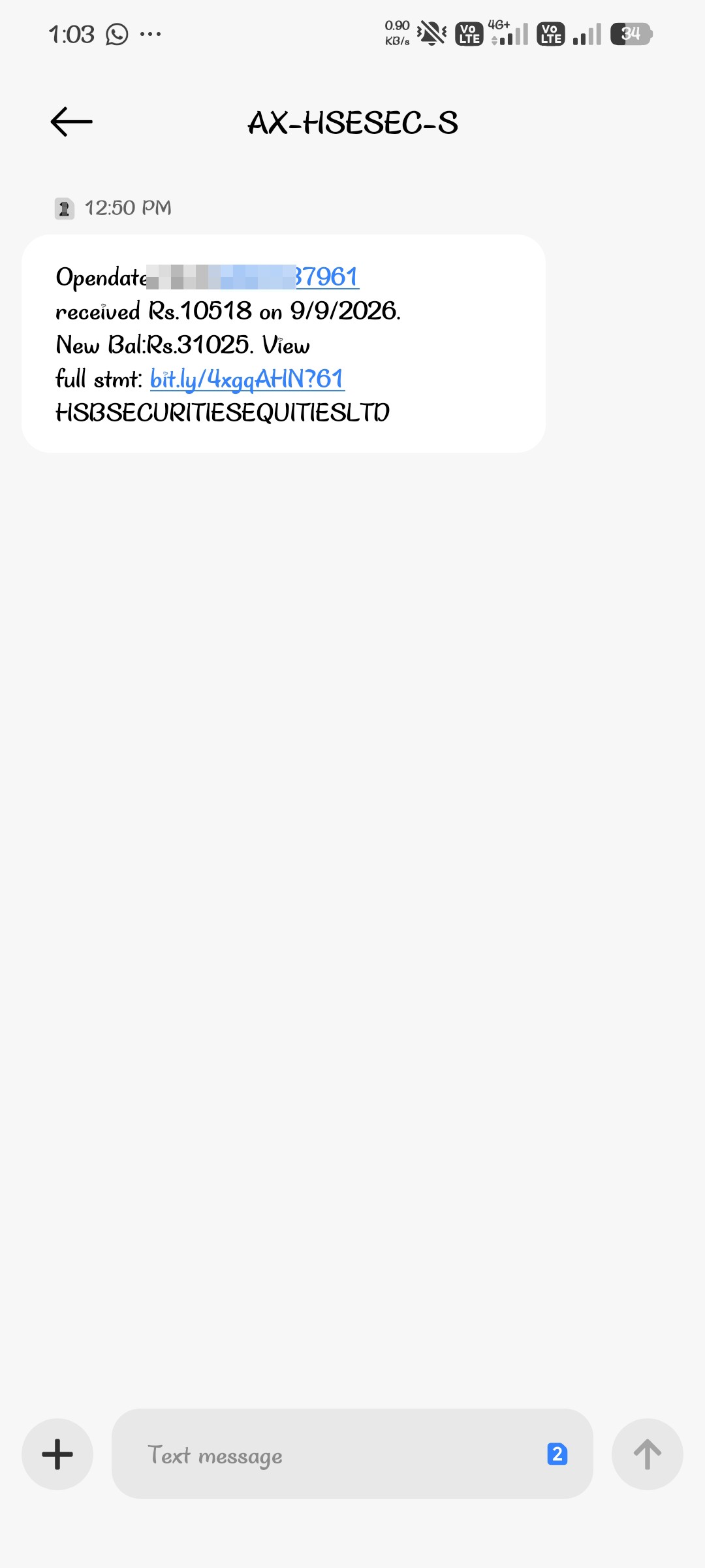 Block spam and fraud SMS
