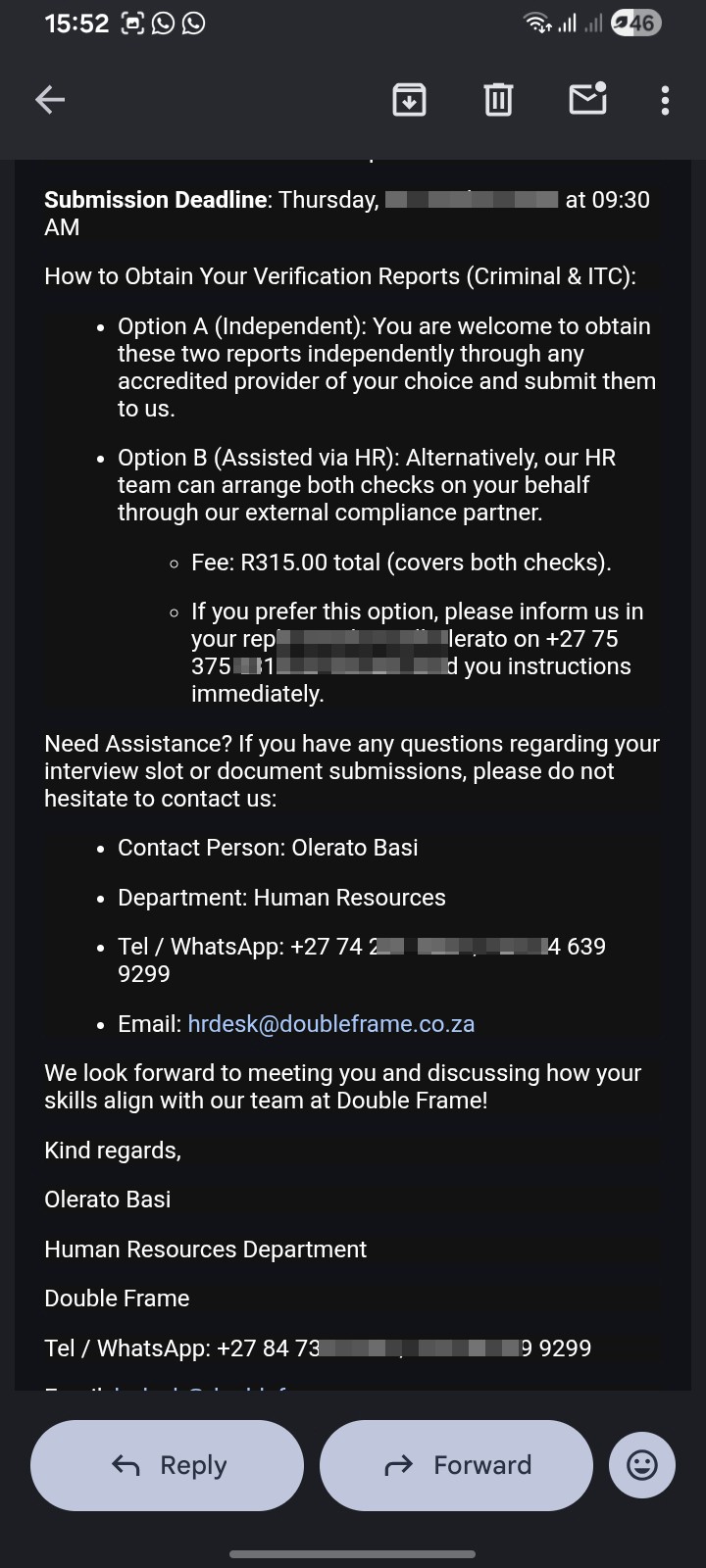 interview invitation  - image 2
