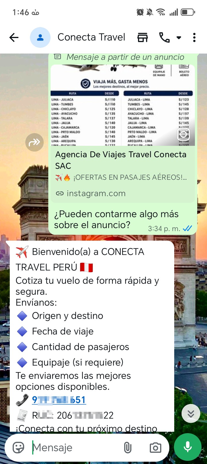 ⚠️ ALERT: ALLEGED TRAVEL AGENCY IMPERSONATION - image 2