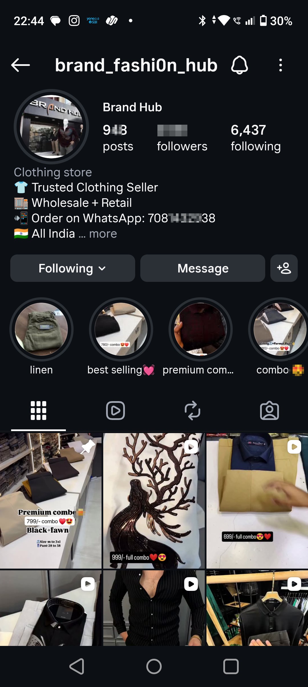 froud in instagram 