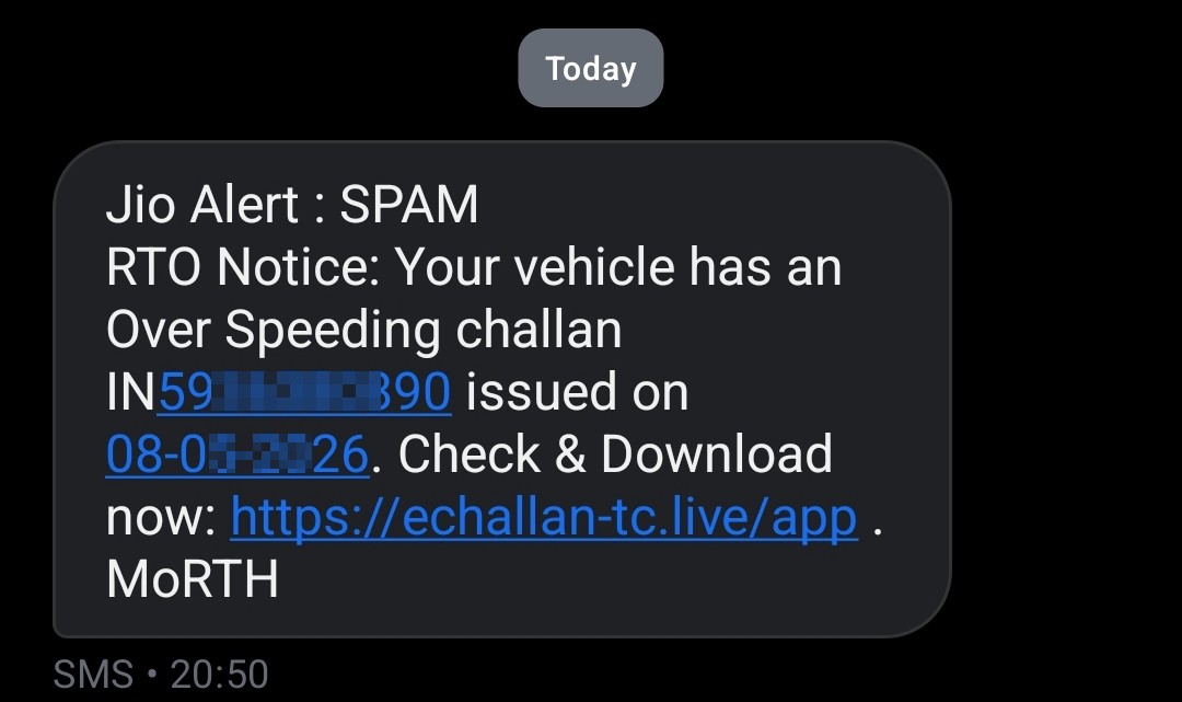 Vehicle Challan Fraud - Sky Kumar