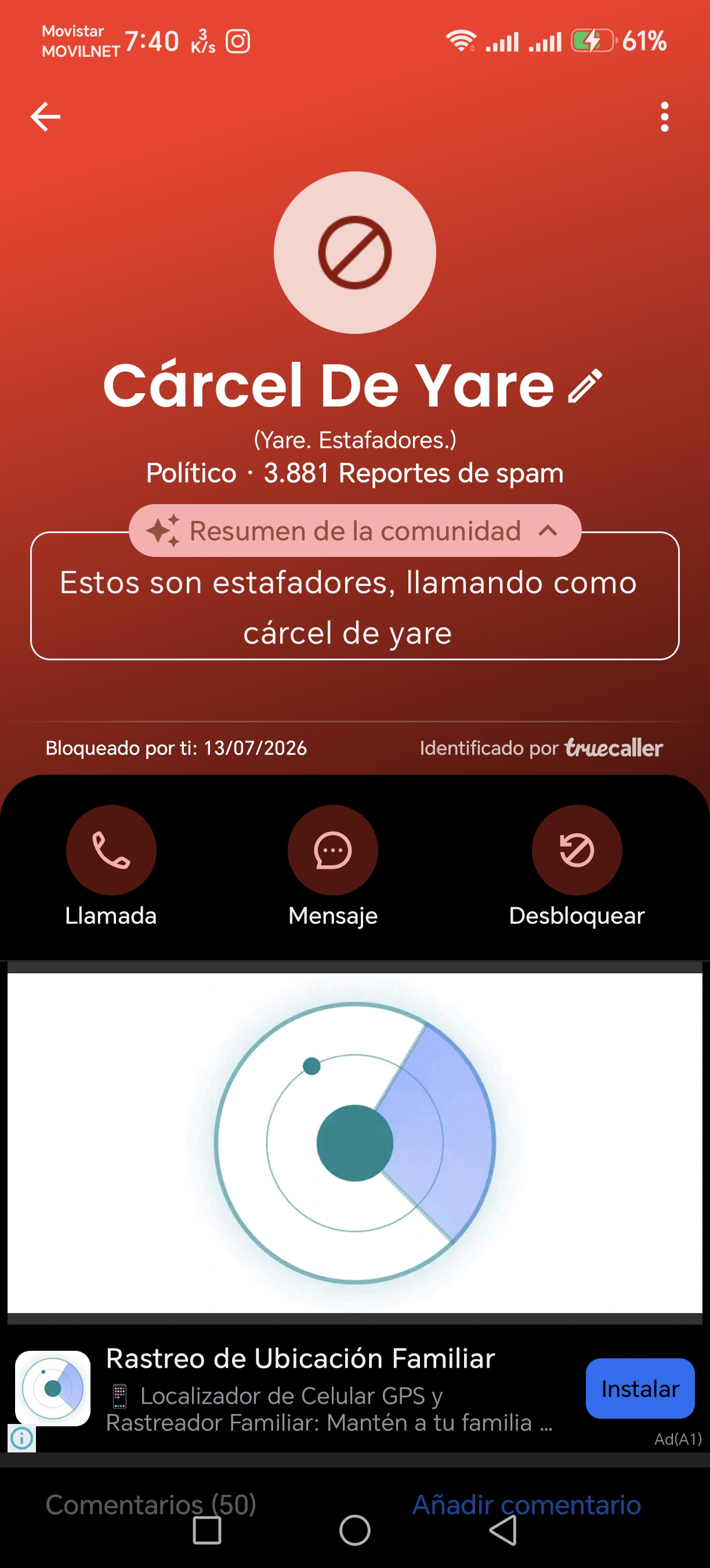 scam call