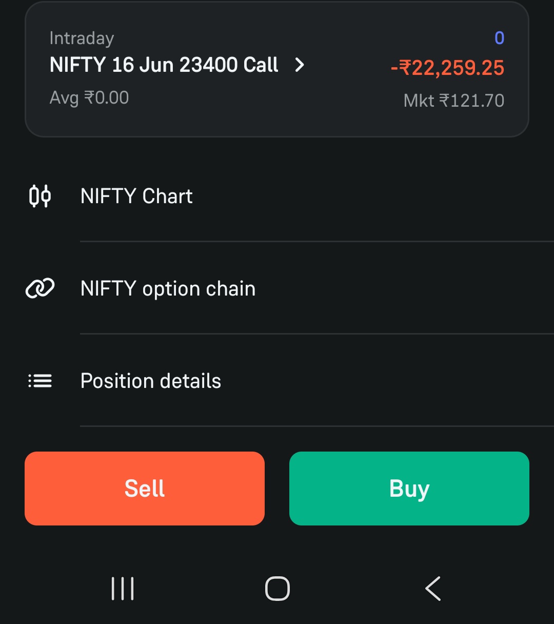 Trading scam