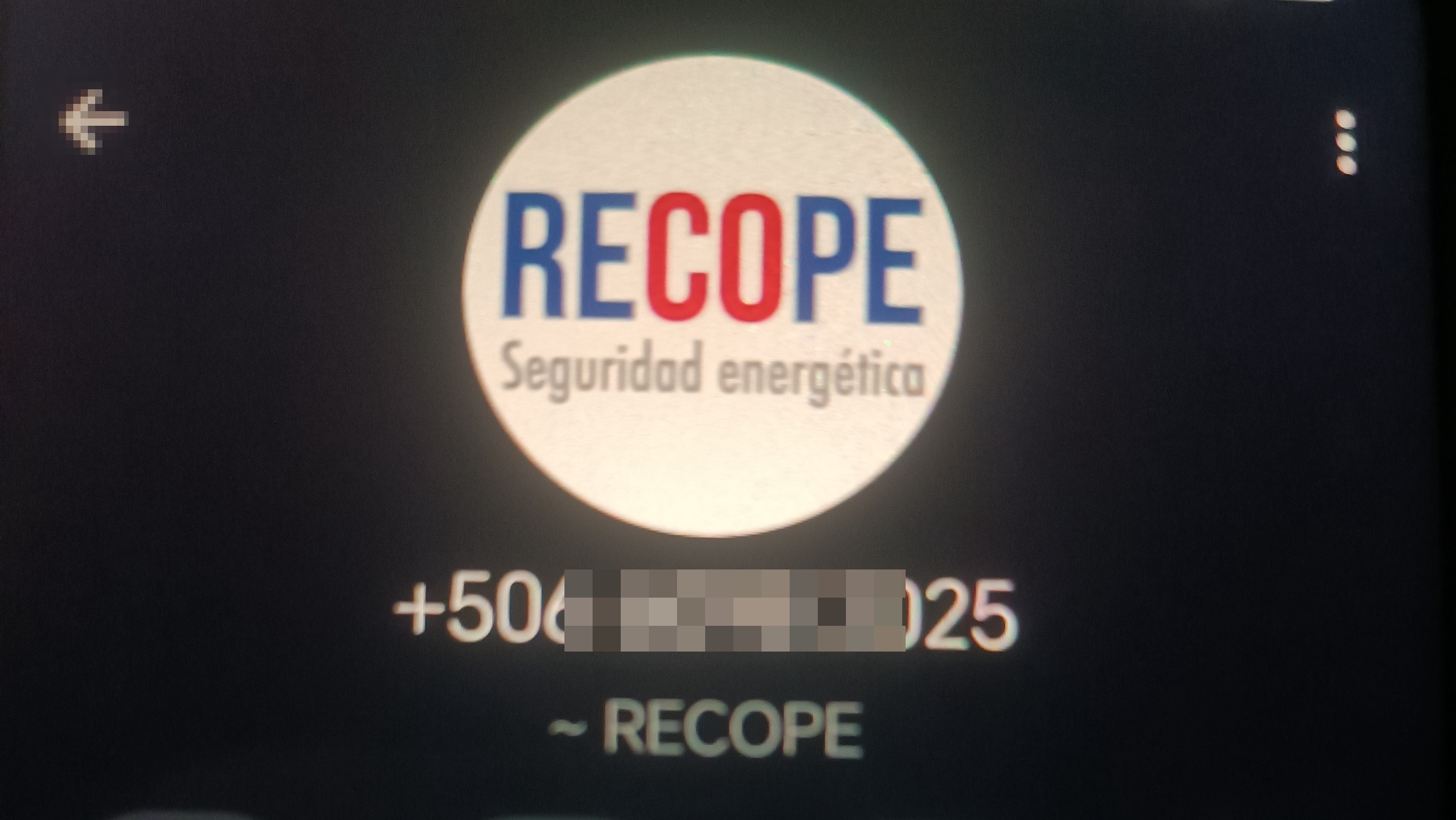 recope scam (they are not from recope) - image 2