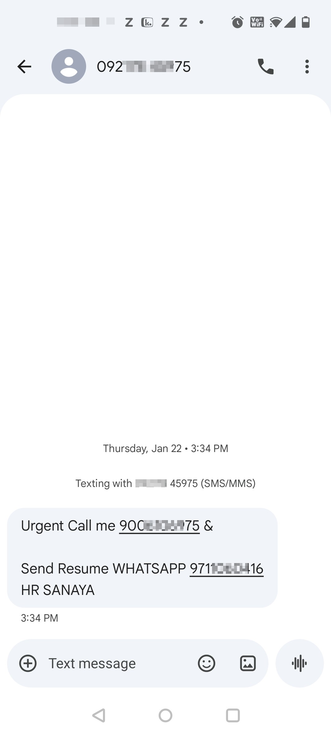 9[PHONE] - scammer in the name of D Vision company interview 