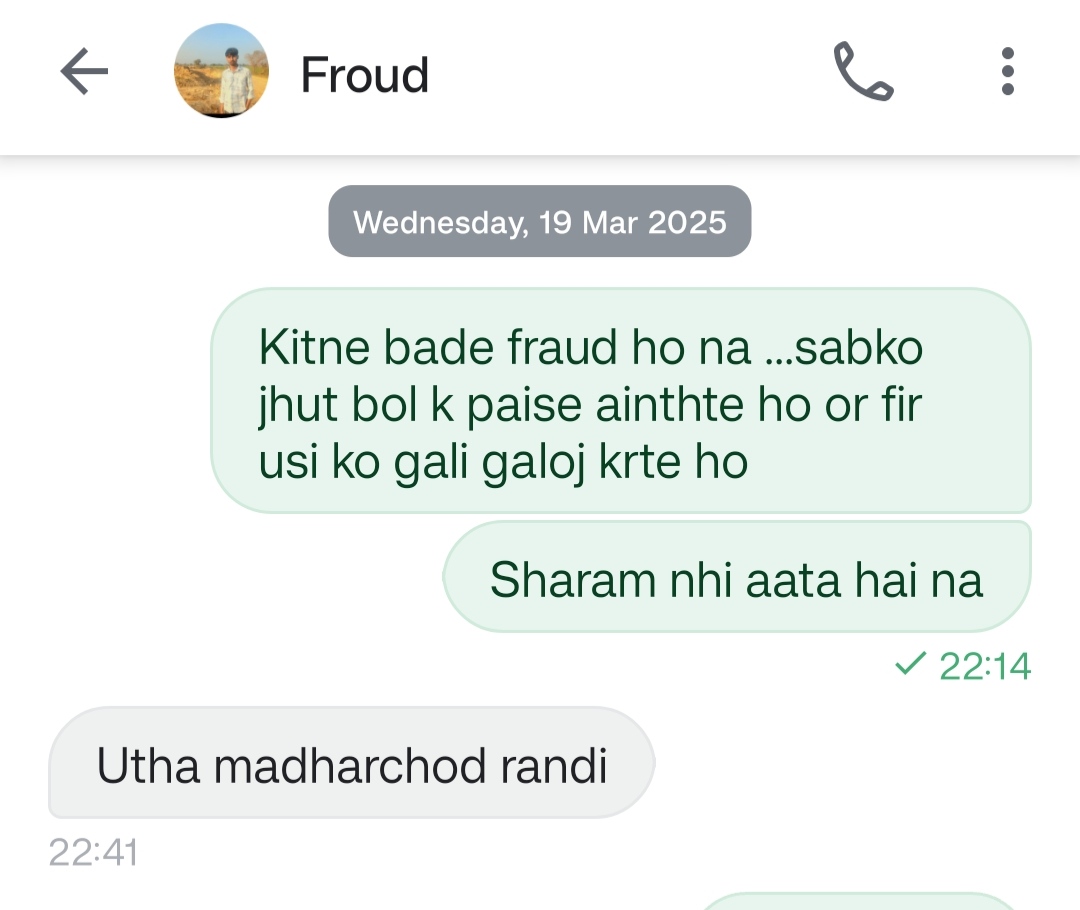 scammer and criminal..
