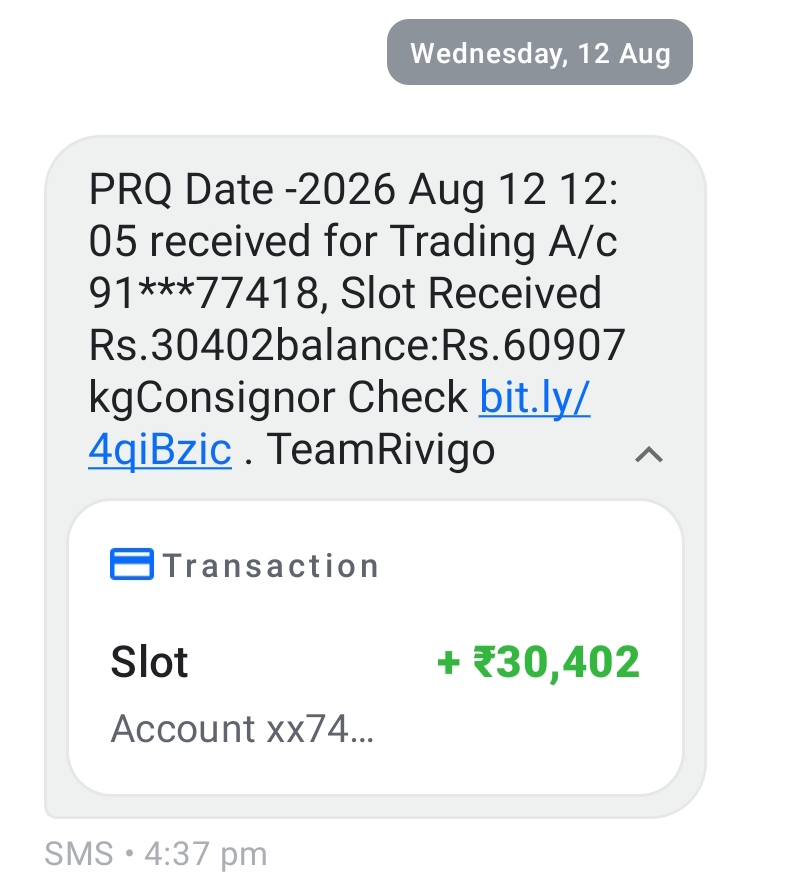 RIVIGO SCAM