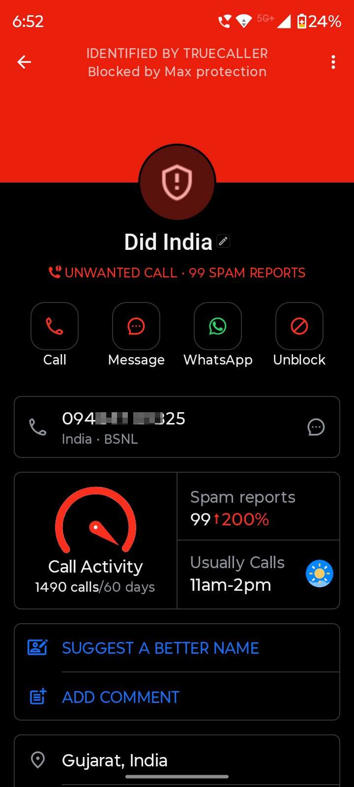Disturbing too much even after blocking