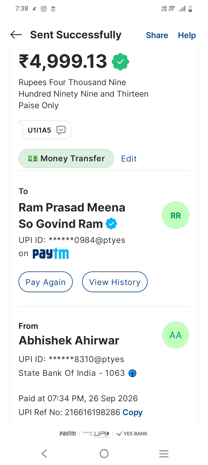 Paytm scam 